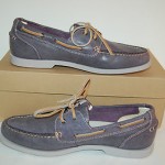 New $158 Cole Haan Nike Air Yacht Club Boat Shoe Mulberry Suede 10 M