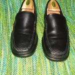 COLE HAAN SANTA BARBARA NIKE AIR BLACK  LOAFER SHOES  9.5 M