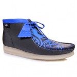 Futura x Clarks Wallabee Black Weave