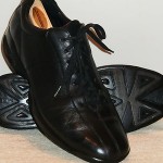 Men’s Cole Haan Black Leather Comfort Oxfords w/Nike Air Size 9 1/2 M
