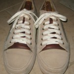 Mens Cole Haan Tan Suede Leather Fashion Sneakers sz 13 M