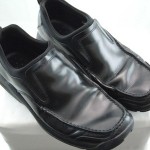 COLE HAAN-COUNTRY NIKE AIR Mens Black Leather Loafers  US 8.5M  