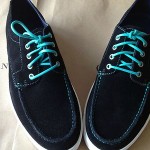 Cole Haan Men’s Bergen Moc Oxford Black Suede US Size 9