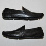 Mens COLE HAAN Howland Leather Penny Loafers Shoes – Size 7.5 – Black – C04535
