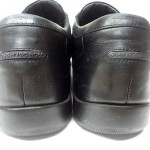 HUGO BOSS MENS BLACK LEATHER SNEAKERS SHOES SIZE 9