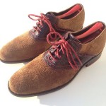 COLE HAAN AIR COLTON SADDLE OXFORD Men’s Size 8 $198.00 Croc Print No Reserve!