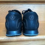 Cole Haan Black Leather Sneakers Nike Air – mens size 9 NICE!