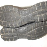 Cole Haan Black Leather Casual Loafers with Nike Air  C05733 Size 9 M