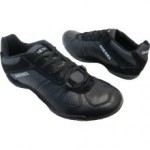 Diesel Chilly Hurry up black leather lace up shoes sneakers US 10.5 EU 44 in box