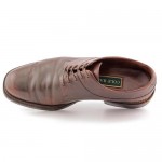 Cole Haan C04257 Mens Size 10 Brown Leather Oxfords Shoes Used