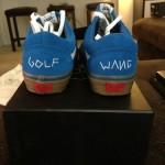 VANS X ODD FUTURE Golf Wang x Vans Old Skool Pro “S” Blue/Gum Size 9.5
