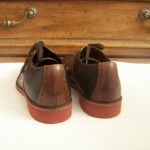 Men’s Cole Haan NEW Sz 9 M Black & Brown Punched Spectator Oxfords 9 M