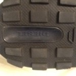 Diesel Mens Impression Mid Fashion Sneaker Royal Blue Size 12