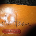 BLACK COLE HAAN NIKE AIR PLAIN TOE LOAFERS SIZE 11.5M