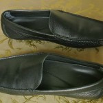 WoW! HUGO BOSS Sz. 11 M Driving Moccasins Loafers Slip On Shoes Black Dress