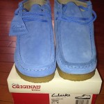 CLARKS ORIGINALS WALLABEE MENS SZ 8.5 CAROLINA BLUE dunk jordan casual ghostface