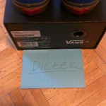 Vans X Odd Future Old Skool Pro “S” Blue Size 7 Tyler the Creator