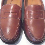 Men’s Cole Haan 9.5M Casual Penny Loafers Medium Brown Leather  ~Excellent~