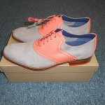 New Cole Haan Air Colton Saddle Ginger Snap/Orange Size 12M