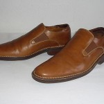 Cole Haan Men’s Size 7 M British Tan Leather Slip On Loafers Shoes
