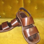 DARK BROWN COLE HAAN COUNTRY SANDALS SIZE 9M