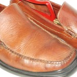 Shoes Mens Cole Haan Nike Air Loafers Brown Leather 10.5M Slip Ons Country 7184