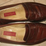 Mens Cole Haan Brn All Leather Classic Italian Penny Loafers sz 10.5 D