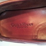 mens cole haan shoes driving moccasin drown leather size 11.5