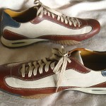 Cole Haan Nike Air Leather Canvas Lace up Shoes Mens 12 M