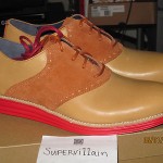 Brand New Cole Haan Lunargrand Saddle SNDSTN/ADB/RED Size 9.5
