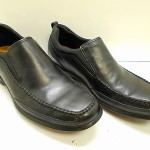 Cole Haan Black Leather Casual Loafers with Nike Air  C05733 Size 9 M