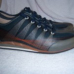 COLE HAAN MENS 8 SHOES NAVY BLUE LEATHER FABRIC SNEAKERS NIKE AIR