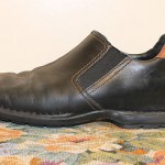 Mens COLE HAAN Black LEATHER Slip On LOAFERS Dress SHOES 10.5 M