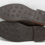 Mens shoes COLE HAAN Stratton brown leather NIKE AIR slip on loafers sz 10.5 M