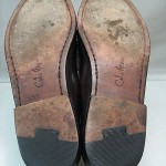 COLE HAAN Men’s Brown Leather PENNY LOAFERS Sz 9.5D…………SHARP!