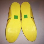 Hugo Boss Green Men’s Victoire LA Leather Nubuck Fashion Sneakers Yellow US 9