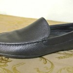 WoW! HUGO BOSS Sz. 11 M Driving Moccasins Loafers Slip On Shoes Black Dress