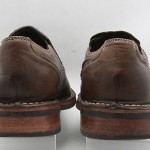 Mens shoes COLE HAAN Stratton brown leather NIKE AIR slip on loafers sz 10.5 M