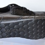 DIESEL MEN’S  BLACK LEATHER SHOES Size 12 NEW Same day shipping