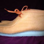 Clarks Originals Supreme orange nubuck wallabee 10.5m