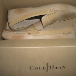 COLE HAAN MEN’S AIR GRANT PENNY LOAFER BEIGE GRAIN SZ 10 M NWB