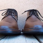 Cole Haan Nike Air Mens Dress Shoe Size 12M Brown Leather Casual Lace Up Oxfords