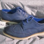 Nike Cole Haan Lunargrand Wingtip navy blue 9