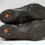HUGO BOSS MEN’S BROWN LEATHER/SUEDE/CANVAS SNEAKERS SHOES SIZE EUR 43 ~ US 10