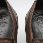 Mens shoes COLE HAAN Stratton brown leather NIKE AIR slip on loafers sz 10.5 M