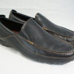 Cole Haan ~ Men’s TUCKER VENETIAN Black Leather Slip-On C03557 Shoes – Size 12M