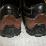 COLE HAAN Men’s Size 9 1/2 M Sneaker Casual Shoes BLACK LEATHER BROWN SUEDE TRIM