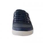 Hugo Boss Orange “ORODOS V” Blue Leather Fashion Sneakers Shoes Sz 8 9 10