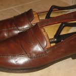 Mens Cole Haan Brn All Leather Classic Italian Penny Loafers sz 10.5 D