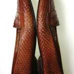 *Free Shipping*COLE HAAN BRAGANO Brown Italian Penny LOAFERS Mens Shoes Size 10